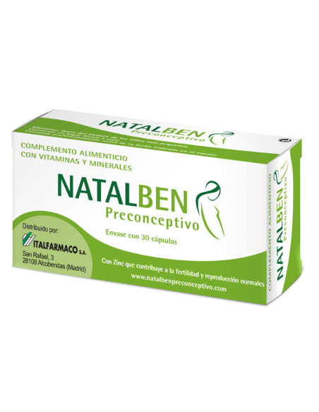 Natalben preconceptivo 30 cap