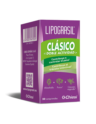 Lipograsil 50 compr recub