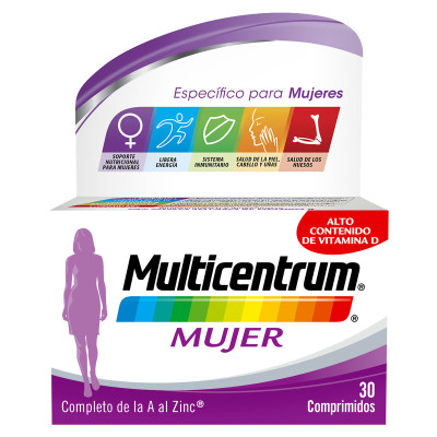 Multicentrum mujer 30 comp