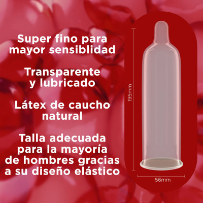 Durex Preservativos Super Finos Contacto Total - 12 Condones 2