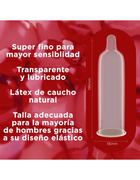 Durex Preservativos Super Finos Contacto Total - 12 Condones