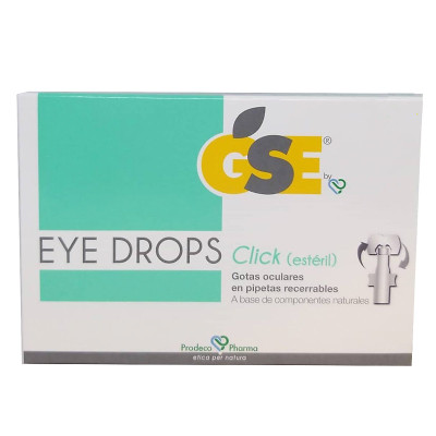 Gse eye drops click 10 pipetas recerrables 0,5 ml