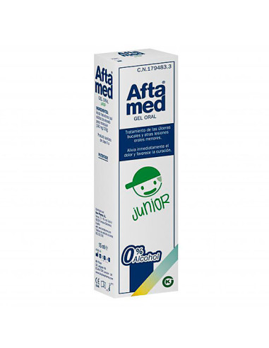 Aftamed junior gel bucal 15 ml