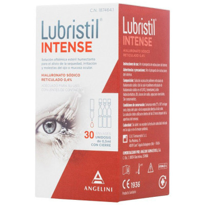 Lubristil intense solucion oftalmica 30 envases unidosis