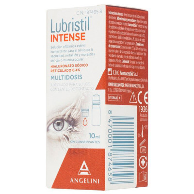 Lubristil intense solucion oftalmica 10 envases multidosis