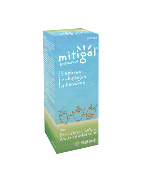 Mitigal espuma antipiojos 100 ml