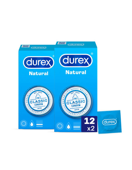 Durex Natural Plus 12 Duplo 2ª50%