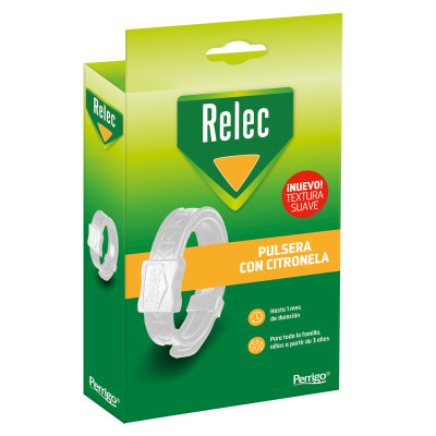 Relec pulsera aromatica 1 unidad familia blanca