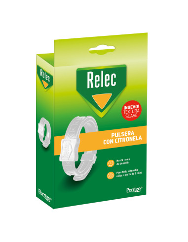 Relec pulsera aromatica 1 unidad familia blanca