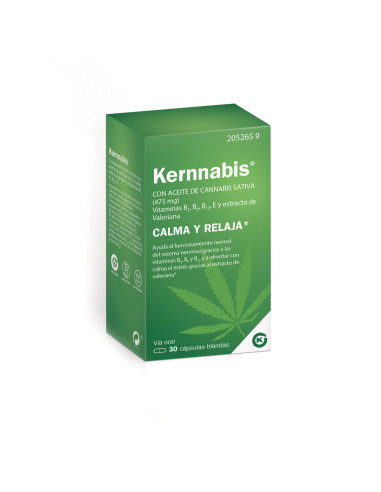 Kernnabis 30 capsulas blandas
