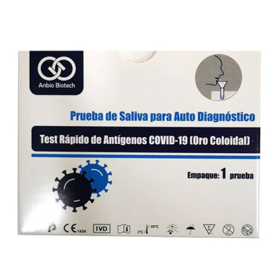 Test fluido oral antigenos autodiagnostico sars-cov-2...