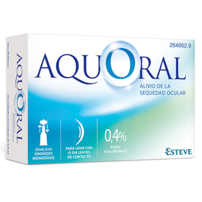 Aquoral 0,4% 0,5 ml 20 monod