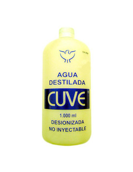 Agua destilada cuve 1000 ml