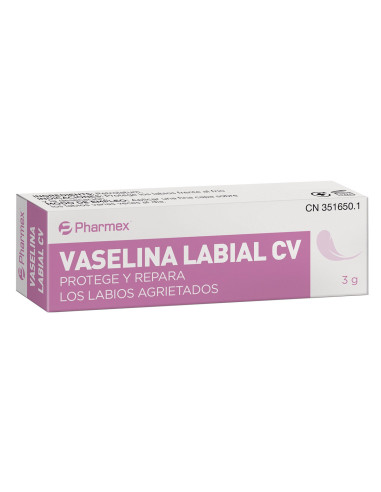 Vaselina labial cv 1 unidad 3 g