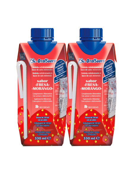 Bioralsuero fresa 1x3 200 ml