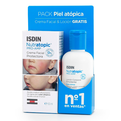 Pack nutratopic crema facial + locion regalo