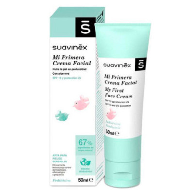 SUAVINEX MI PRIMERA CREMA FACIAL HIDRATANTE 1 ENVASE 50 ML