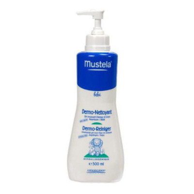MUSTELA GEL DE BAÑO SUAVE CUERPO Y CABELLO 500ML