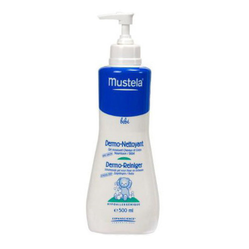 MUSTELA GEL DE BAÑO SUAVE CUERPO Y CABELLO 500ML