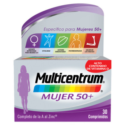 MULTICENTRUM MUJER 50+ 30 COM