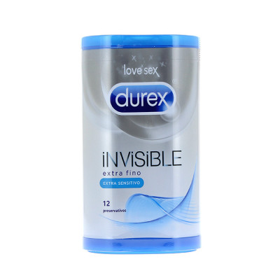 Durex Preservativos Invisibles Extra Sensitivos - 12...