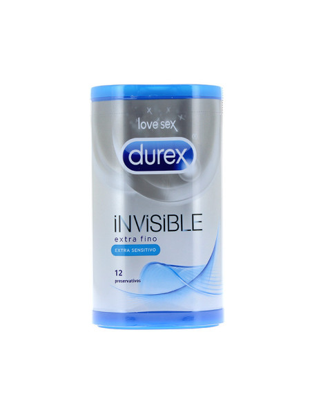 Durex Preservativos Invisibles Extra Sensitivos - 12 Condones