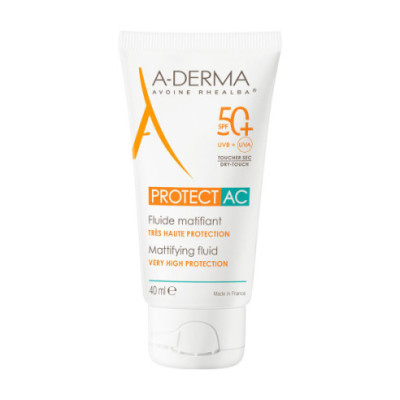 ADERMA PROTECT AC FLUID 50+ 40