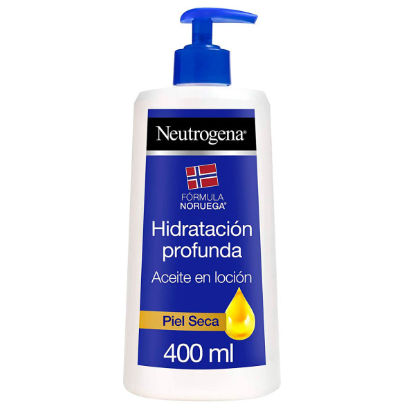 NEUTROGENA HIDRATACION PROFUNDA ACEITE EN LOCION 1 ENVASE 400 ML