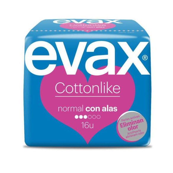 COMPRESA EVAX COTTON ALAS 16