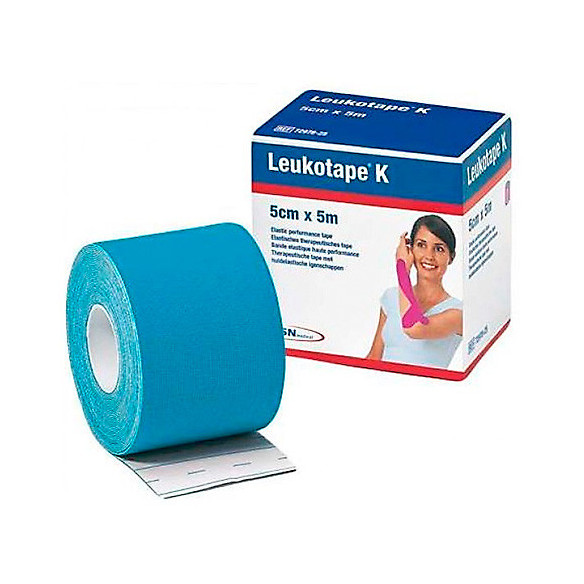 LEUKOTAPE K AZUL CLARO 5CMX5M