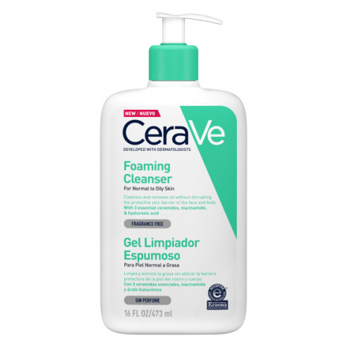 CERAVE GEL LIMPIADOR ESP 473ML