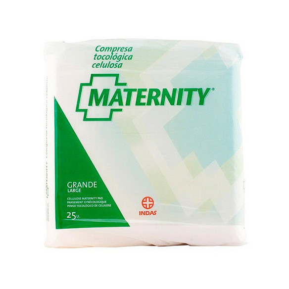MATERNITY TOCOLOGICA CELULOSA 25 UD