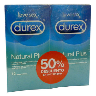 Durex Natural Plus 12 Duplo 2ª50% 2