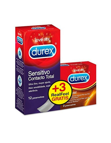 Durex Contac.Total12+R.Feel3Gr
