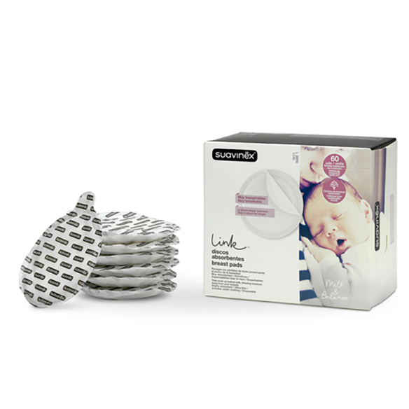 Discos absorbentes 60 uds. suavinex