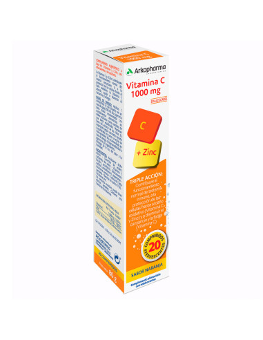 Arkovital vit c 1000 20 com