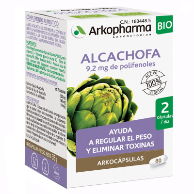 Arkocapsulas alcachofa 100 cap