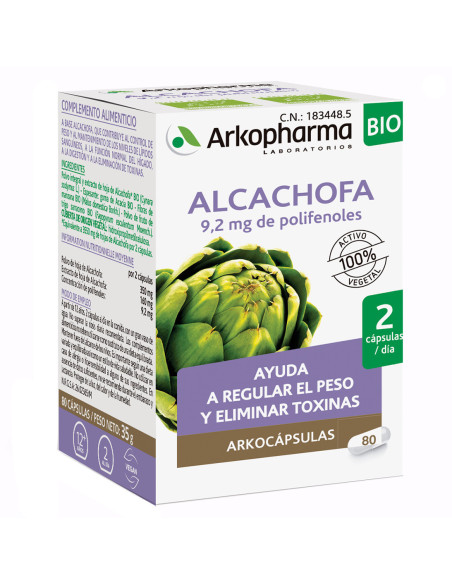 Arkocapsulas alcachofa 100 cap