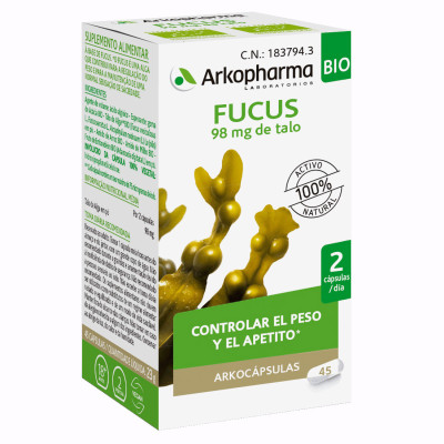 Arkocapsulas fucus 45 caps