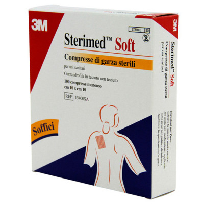 3m nexcare sterimed soft gasa esteril tejido sin 10 cm x...