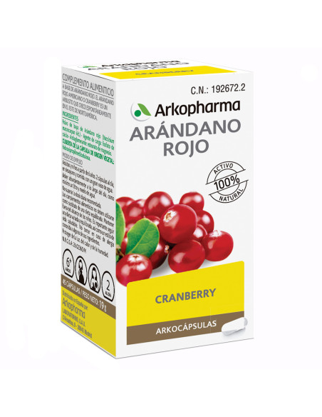 Arkocaps cranberry 45 caps