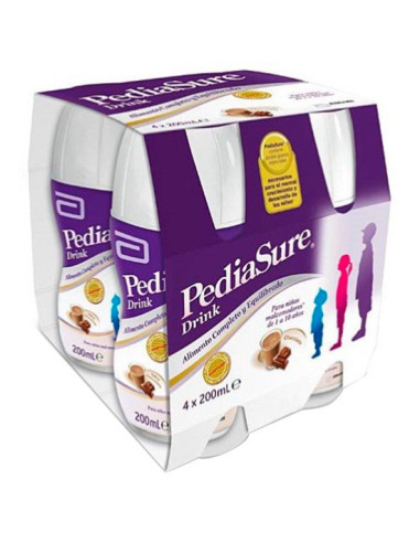 Pediasure drink choco 4x200ml