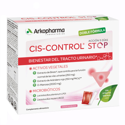 Cis control stop 15 sobres (10 sobres 4 g + 5 sticks 1.5 g)