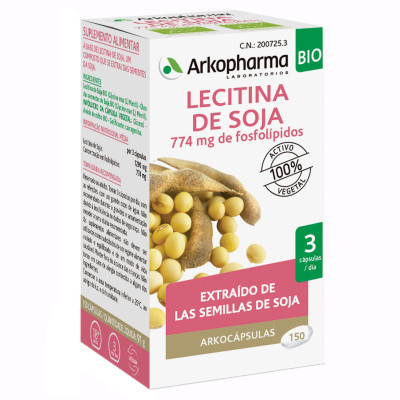 Arkocaps lecitina soja 150caps