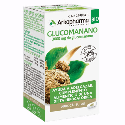 Arkocapsulas glucomanano 50 ca