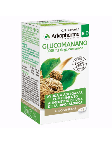 Arkocapsulas glucomanano 50 ca