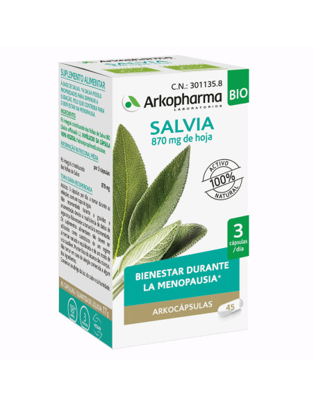 Arkocapsulas salvia 50 caps