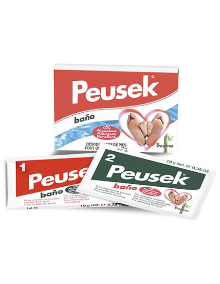 Peusek baño desod 2 sobres