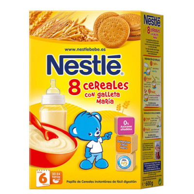 Nestle 8 cereales galleta 600g