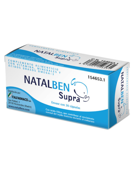 Natalben supra 30 caps